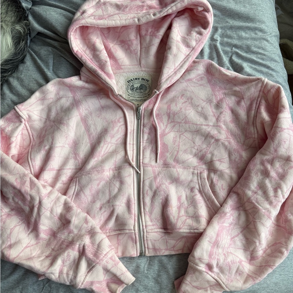 Dairy Boy Pink Camo Sweatshirt